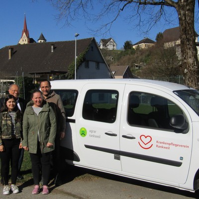 Zweites Elektro-Mobil für den Krankenpflegeverein Rankweil