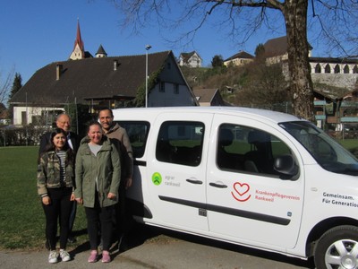 Zweites Elektro-Mobil für den Krankenpflegeverein Rankweil