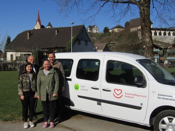 Zweites Elektro-Mobil für den Krankenpflegeverein Rankweil