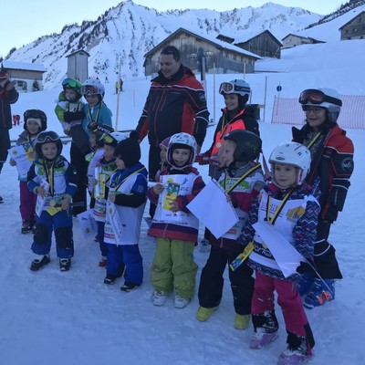 Kinderschikurs 2019 des WSV Übersaxen