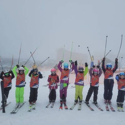 Kinderschikurs 2022 des Wintersportvereines Übersaxen