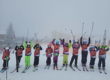 Kinderschikurs 2022 des Wintersportvereines Übersaxen