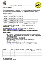 Schikurs 2017