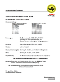 Schülerschimeisterschaft 2018