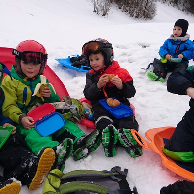 Schneefreude und Winterspaß