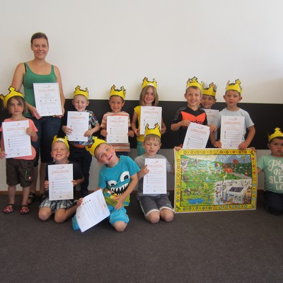 Energieprojekt Abschluss im Kindergarten