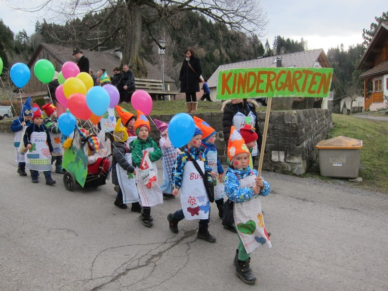 Faschungsumzug Übersaxen 2016