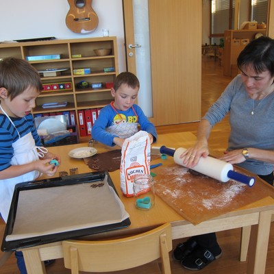 Kekse backen im Advent