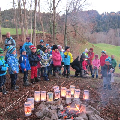 Nikolausfest im Wald