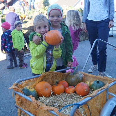 Erntedankfeier im Kindergarten