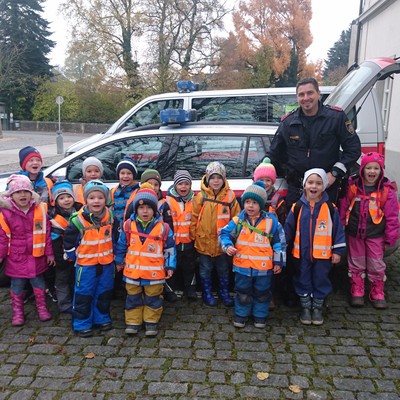 Besuch bei der Polizei