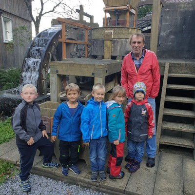 Besuch bei der Stoffels Säge-Mühle