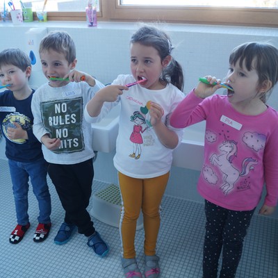 Zahnprophylaxe im Kindergarten