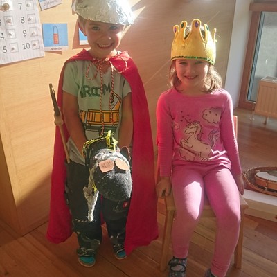Sankt Martins Zeit im Kindergarten