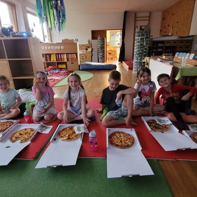 Großgrüppler Abschluss im Kindergarten