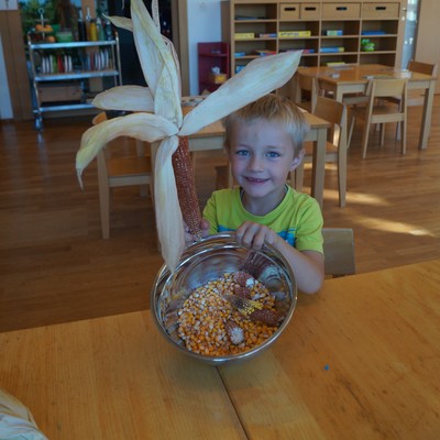 Erntedankzeit im Kindergarten
