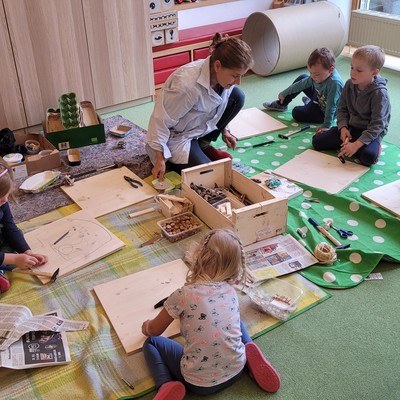 Kunstwochen im Kindergarten