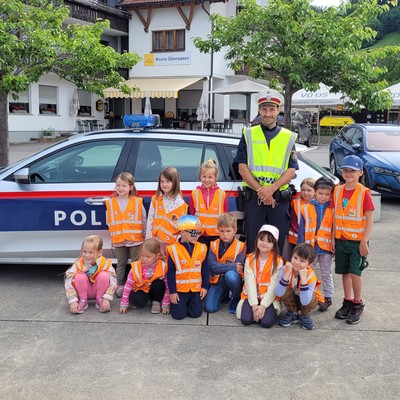 Besuch vom Polizisten