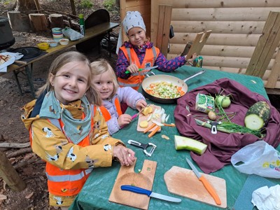 Erntedank im Kindergarten