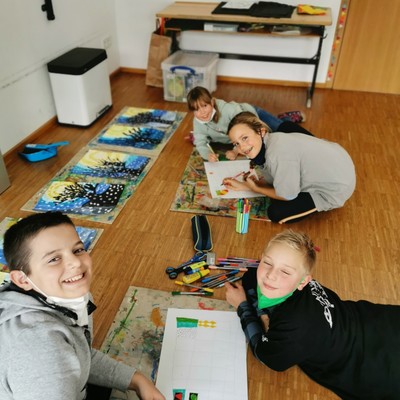 Einblicke in die Kreativwerkstatt