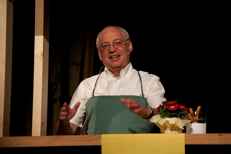 Peter Wöß als Brennesselma