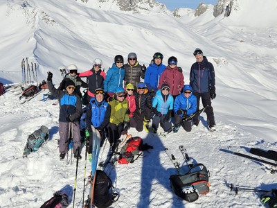 AV-Senioren Schitour Giraspitz 2.368m
