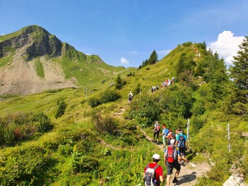Bergtour auf das Glatthorn