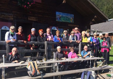 Bergtour auf die Alpe Rohr am 25. September