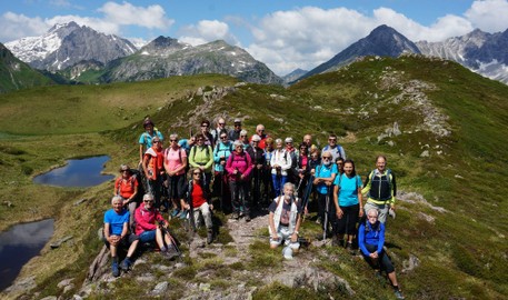 Bergtour Golmer Seenweg und Kreuzjoch