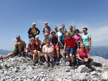 Bergtour Rätschenfluh 2.703 m / Schweiz