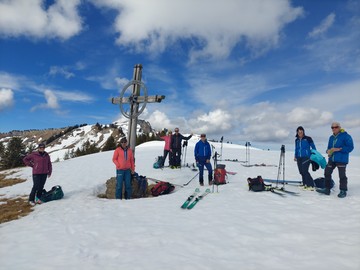 Schitour Damüls - Laterns