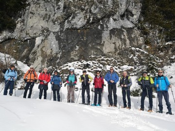 Schneeschuhwanderung Ebnit