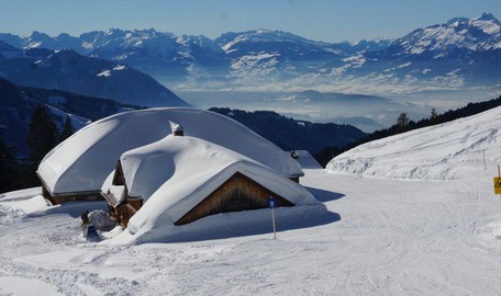 Skitag und Wandern auf Gapfohl