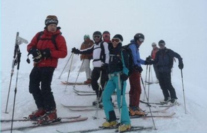 Skitour auf das Emanäpfle am 7. Jänner