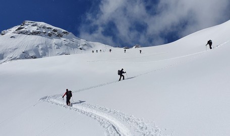 Skitour auf den Oberzalimkopf 2340m