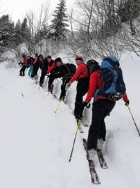 Skitour auf die Gehrenspitze 1871m