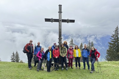 Wanderung auf den Monteneu bei Bartholomäberg