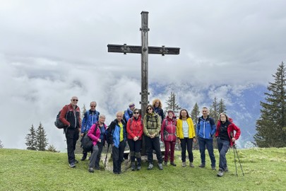 Wanderung auf den Monteneu bei Bartholomäberg