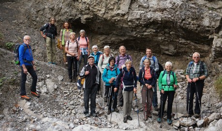 Wanderung durch das Saminatal am 24. September