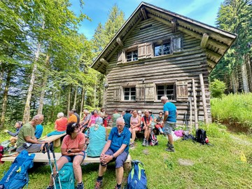 Wanderung Langeggweg - Frödischodenhütte