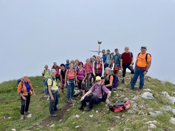 Wanderung Margelchopf 2.164m