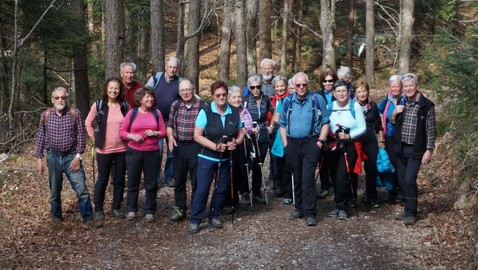 Wanderung Spiegelstein - Übersaxen