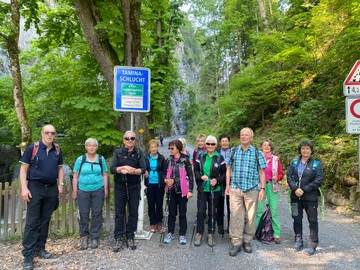 Wanderung Taminaschlucht / Schweiz