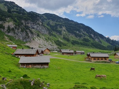Wanderung von Marul nach Laguz über Hintertöbleweg