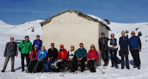 Winterwanderung Damüls am 19. Februar