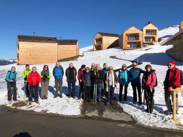 Winterwanderung Laterns