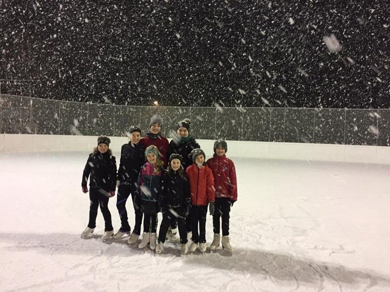 KEB Rankweil im Schneetreiben