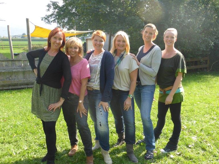 Team der überbetrieblichen Kinderbetreuung