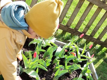 Frühlingserwachen in der überbetrieblichen Kleinkindbetreuung Rankweil