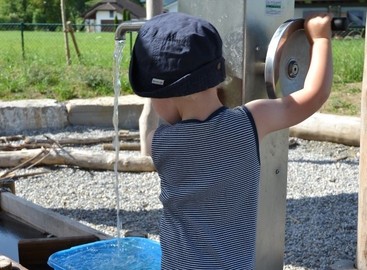 Plitsch, platsch, es wird nass!